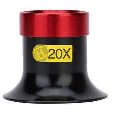 Joyzan Watch Loupe, 20X Watchmaker Loupe Magnifying Glass Lens Black red