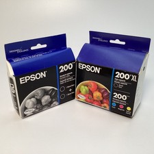 Epson 200 200XL Ink Cartridges - Lot of 6 Total - Exp 03/2029 04/2029