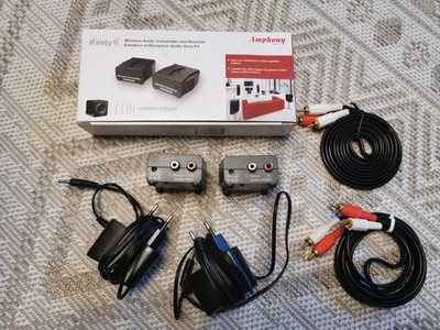 Amphony IFinity Wireless Funk Audio Transmitter Sender & Empfänger Kabellos 