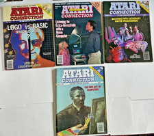 Vintage 1983-1984 Atari Connection Magazines ...