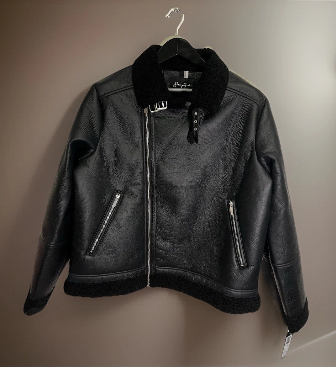 Sean John Coats, Jackets & Vests Leather Outer Shell for Men for