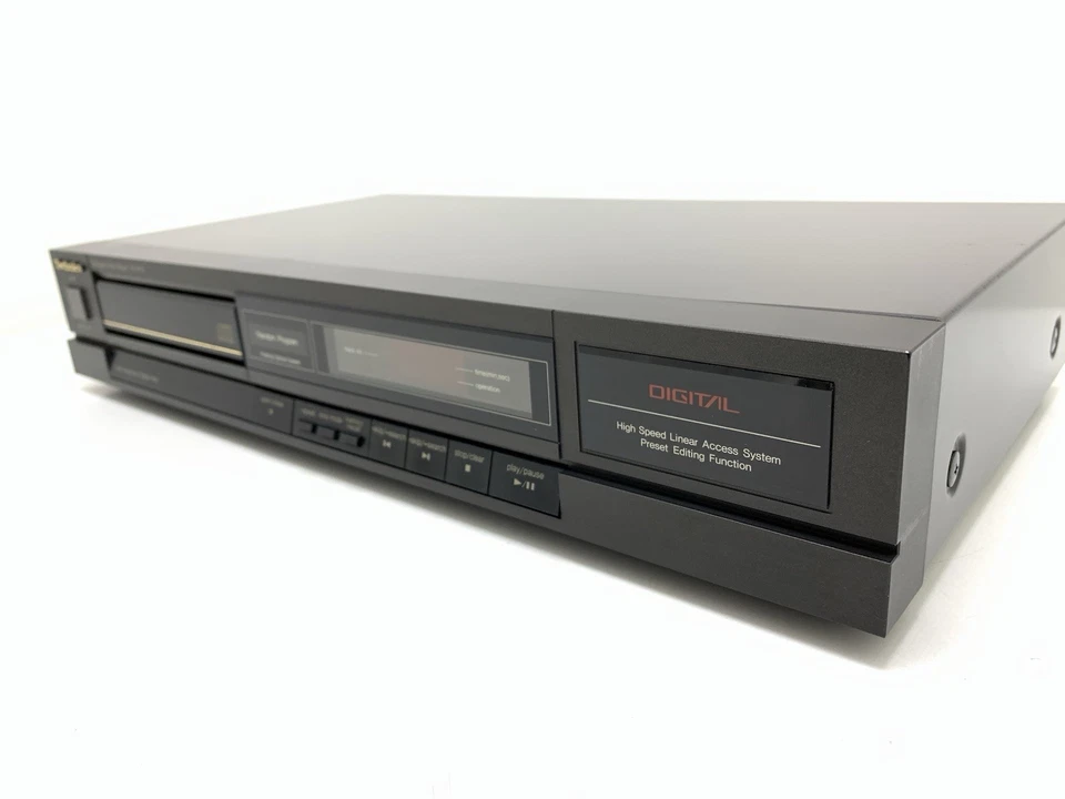 TECHNICS Sl P111 CD Stereo Compact Disc Player Vintage 1987 Working Good Look - Image 3 of 4