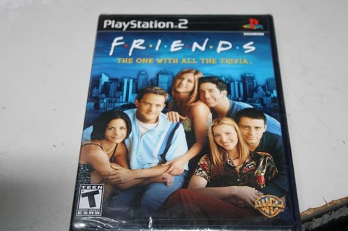 Friends The One With All The Trivia PlayStation 2 Video Game 2005 Factory Sealed