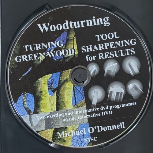 Turning Green Wood With Michael O'Donnell DVD NTSC RARE Woodworking Techniques - Picture 2 of 3