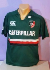 Leicester Tigers 2013/14 home Rugby Union jersey shirt Medium Canterbury 