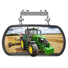 Universal Magnetic Tractor Mirror, Stainless Steel Rear and Side Mirror for Trac