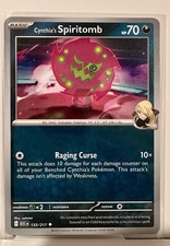 Pokemon Cynthia’s Spiritomb Ascended Heroes 133/217 HP70 Basic Uncommon Regular