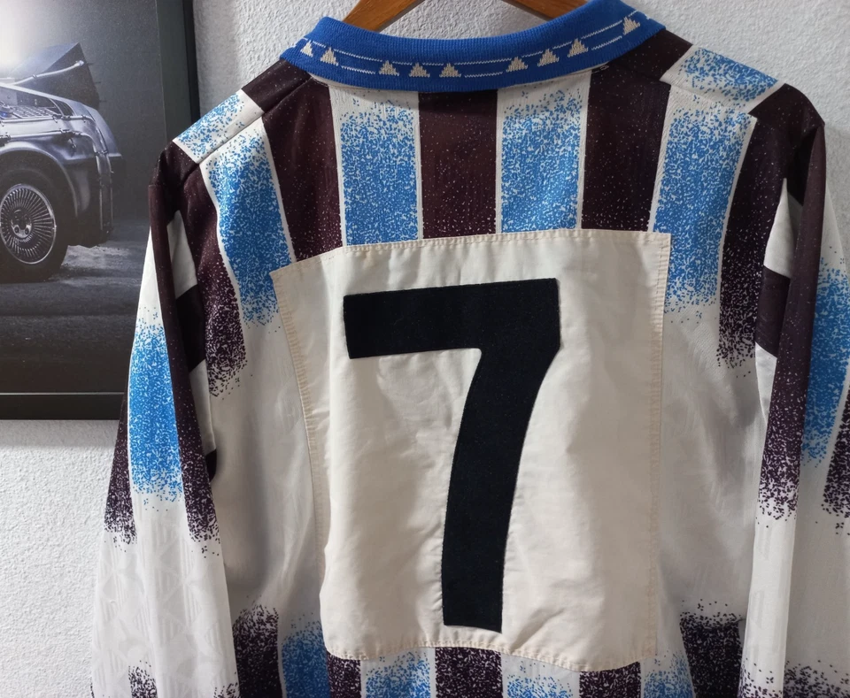 1998/00 Rolls-Royce Football Shirt #7 Match Worn Long Sleeve Size XL Vintage. - Image 4 of 4