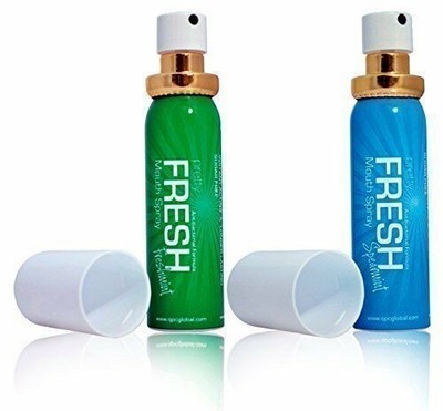 ANTIBAKTERIELL ZUCKERFREI MINZE/SPEARMINT MUNDGERUCH ERFRISCHER MUNDSPRAY RAUCHER 2
