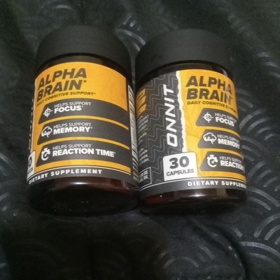 ONNIT (60) ALPHA BRAIN DAILY COGNITIVE SUPPORT 
