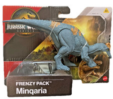Jurassic World Rebirth Frenzy Pack Minqaria Dinosaur NEW 4 