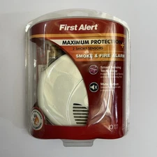 FIRST ALERT Smoke Fire Alarm Dual Sensor Maximum Protection Plus SA320CN NEW!