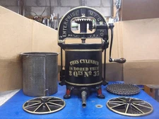 ENTERPRISE  8 QT SAUSAGE STUFFER LARD WINE PRESS  #2