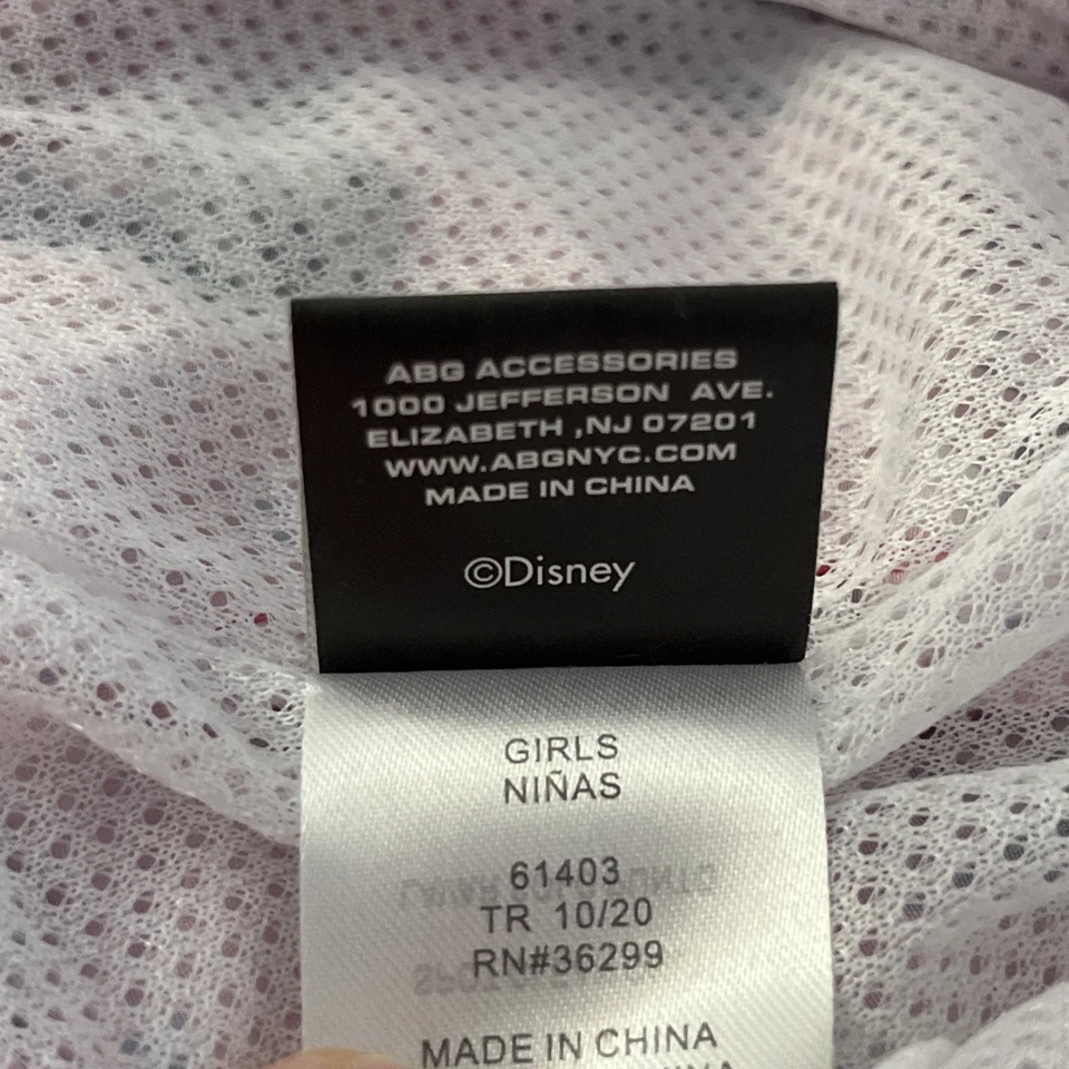 Disney Minnie Mouse Girls Pink Mesh UPF 50+ Sun Protection Hat - NEW - Image 4 of 4