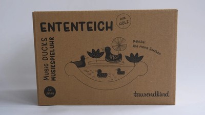 Spieluhr ENTENTEICH aus Holz | Deutsch | Tausendkind | EAN 4251797415539