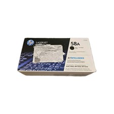 HP Laserjet 58A Black Toner Cartridge - Open Box - Genuine HP CF258A