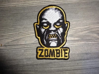 Rob Zombie Patch Shape Laser Cut White Zombie