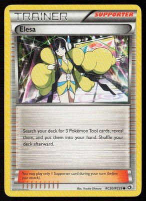 Legendary Treasures: Radiant Collection #RC20/RC25 Elesa