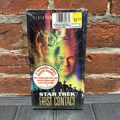 Star Trek First Contact VHS 1996 Patrick Stewart, New Sealed