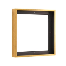 Pixy Canvas 12x12 inch Floater Frame for 1.5" Deep Canvas Paintings, Wood Pan...
