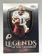 Topps Chrome 2025 Legends of the Gridiron Art Monk Insert Card LOG-19