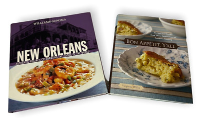 Williams-Sonoma New Orleans and Bon Appetite, Y'all Cookbooks GREAT GIFT! Recipe