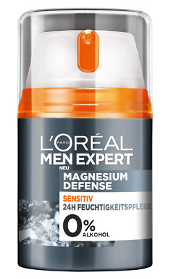   Loreal Men Expert Magnesium Defense Sensitive Creme Feuchtigkeitspflege 50ml  