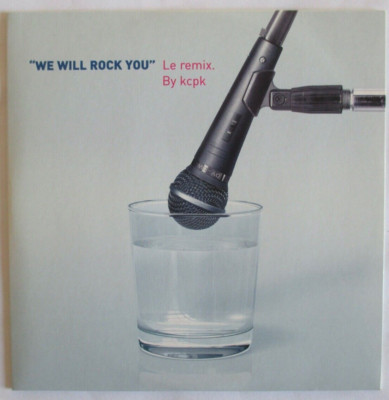 FOREVER YOUNG - CD SINGLE ''WE WILL ROCK YOU - REMIX BY KCPK'' (QUEEN COVER)