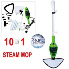 Handheld Hot Steam Mop Cleaner Floor Carpet Window Washer Steamer 10 In 1 Vacuum
