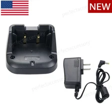 Desktop Charger For YAESU FT-70D FT-70DR FT-70DS Two Way Radio SBR-24LI Battery