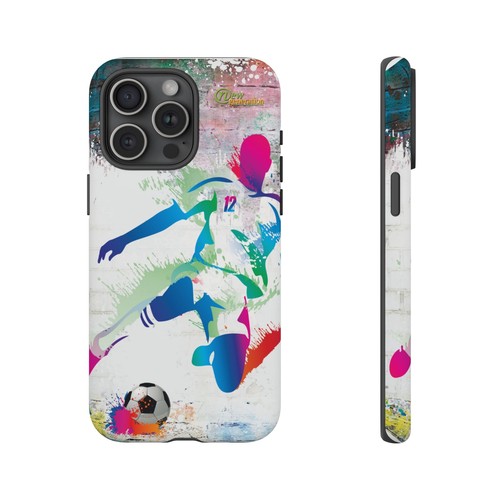 Soccer Phone Case - Colorful Tough Phone Cover for Soccer Players, Sports Lovers - 第 55/261 張圖片