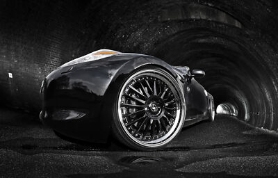 Cars 2011 pfa creativ nissan 370z tuning wheel Desk Mat Stitched