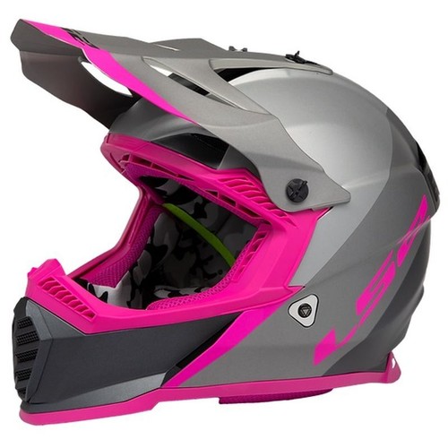 LS2 Gate Full face MX Motocross Offroad ATV Helmet - Pick Size & Color - Picture 10 of 22