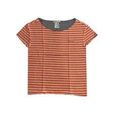 Image of ADIDAS Women's Orange Stripe Tee RRP £40
