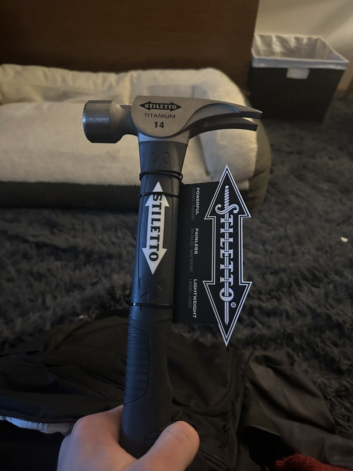 Stiletto TI14MCF Titanium Milled Hammer 45242312726 eBay