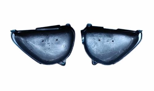 Honda CB125S CB100K3 Pair Of Motorcycle Side Panel Covers Left & Right In Blue - Picture 2 of 2