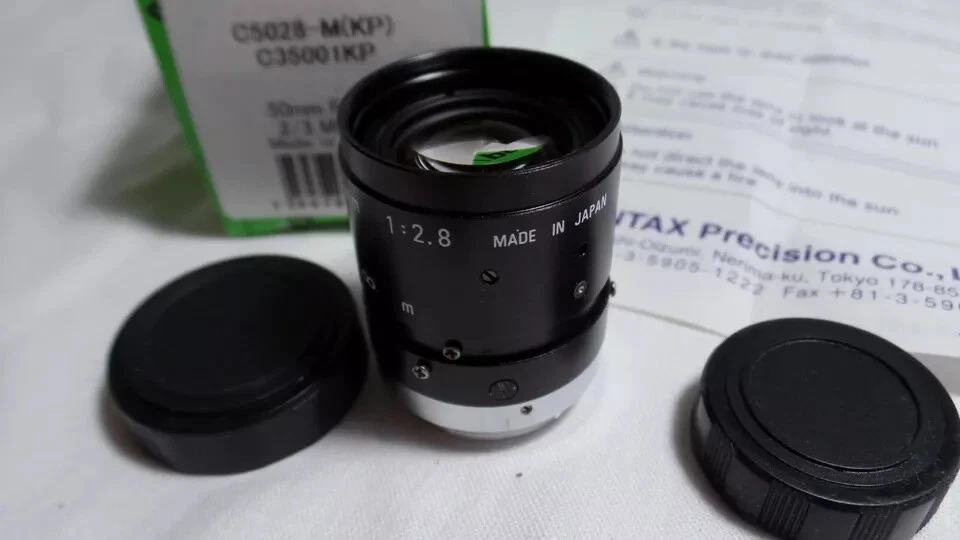 g Vintage Cosmicar Pentax F2.8/50mm M25 Japan Lens C-mount C35001 C5028-M 1391 - Image 4 of 4