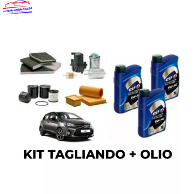 CUTTING KIT 5 LT OIL ELF 5W30 +4 FILTERS RENAULT MEGANE III 1.5 DCI From 2008