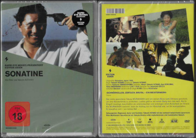Rapid Eye Movies  Takeshi Kitano   SONATINE  (OmU)   (DVD)  NEU  OVP  FSK 18