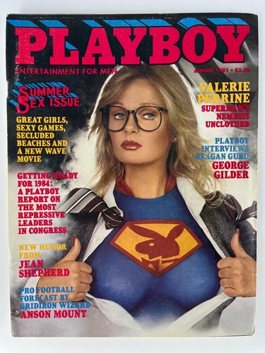 Playboy Magazine August 1981 • Playmate Debbie Boostrom 36D • Girls of