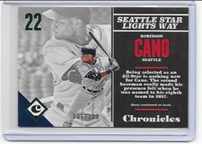 2017 Panini Chronicles Green #99 Robinson Cano /199