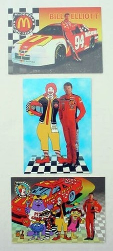 1996 Collect a Card McDonalds Master Set Adventures Ronald McDonaldland 500 Race - Picture 2 of 22
