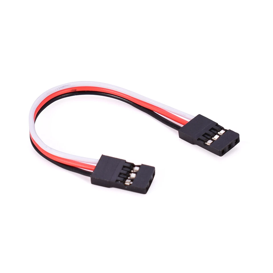 10Pcs 100mm 300mm 500mm Servo Extension Cable For RC Futaba JR Male to Female - Image 3 of 4