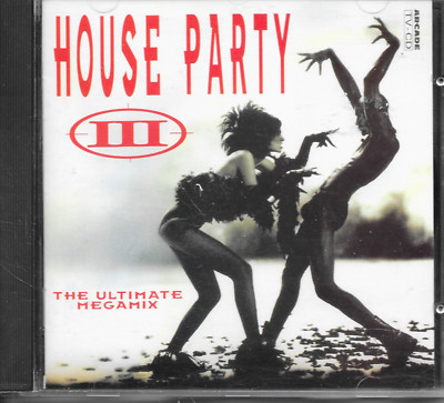 V/A - House Party III (The Ultimate Megamix) CD 45TR Hardcore Techno 1992 Arcade