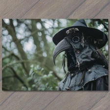 Art Print Plague Mask Weird Creepy Old Vibe Cult Strange Unusual Scary Doctor Dr