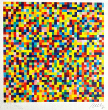 Ellsworth Kelly litografia COA originale firmata op numerata a mano 180ex ç