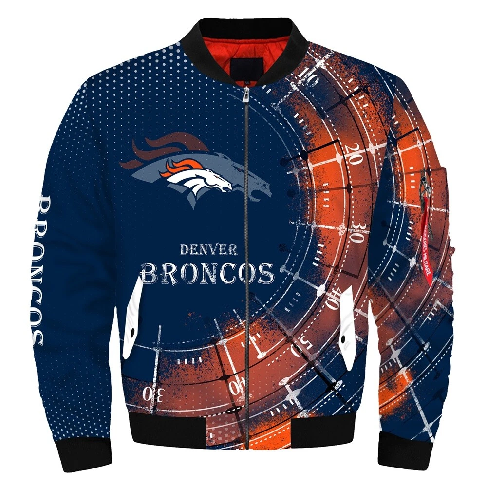 Denver Broncos Men's Flight Bomber Jacket