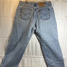 VTG 1999 Levi  s 560 Comfort Fit Loose Fit Blue Denim Jeans Red Tab Sz 16 Reg M