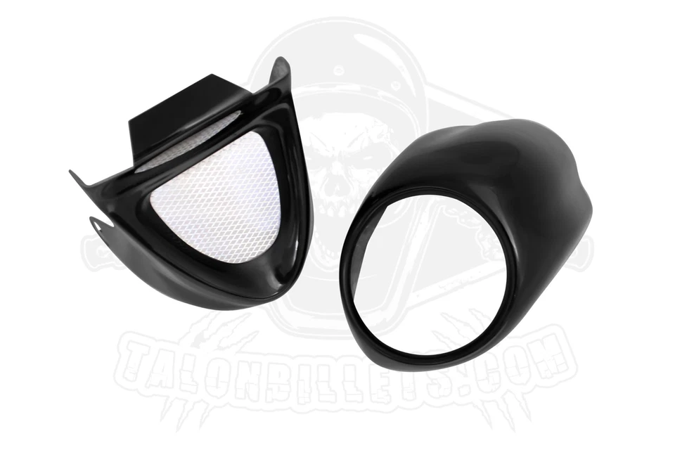 Yamaha XV 1700 Road Star Warrior Belly Pan y FARO CARENADO CUBIERTA CUBIERTA Set Foto 2 de 4