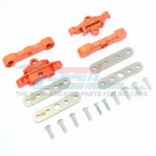 GPM Racing Alum Front + Rear Lower Arm Tie Bar Mount Orange : Maxx